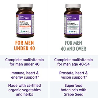 Foto 7 | Multivitamínico New Chapter Every Man's One Daily 40+ 72 Unidades - Venta Internacional.