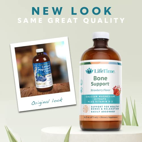 Foto 2 pulgar | Suplemento Lifetime Bone Support De Citrato De Calcio, 473 Ml - Venta Internacional.