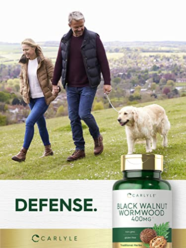 Foto 6 | Suplemento Carlyle Black Walnut Wormwood 120 Cápsulas - Venta Internacional.