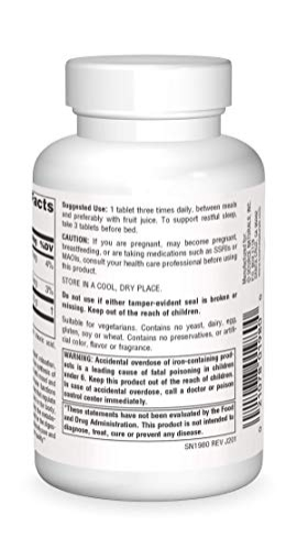 Foto 3 pulgar | Suplement Source Naturals L-triptófano 500 Mg 120 Comprimidos - Venta Internacional.
