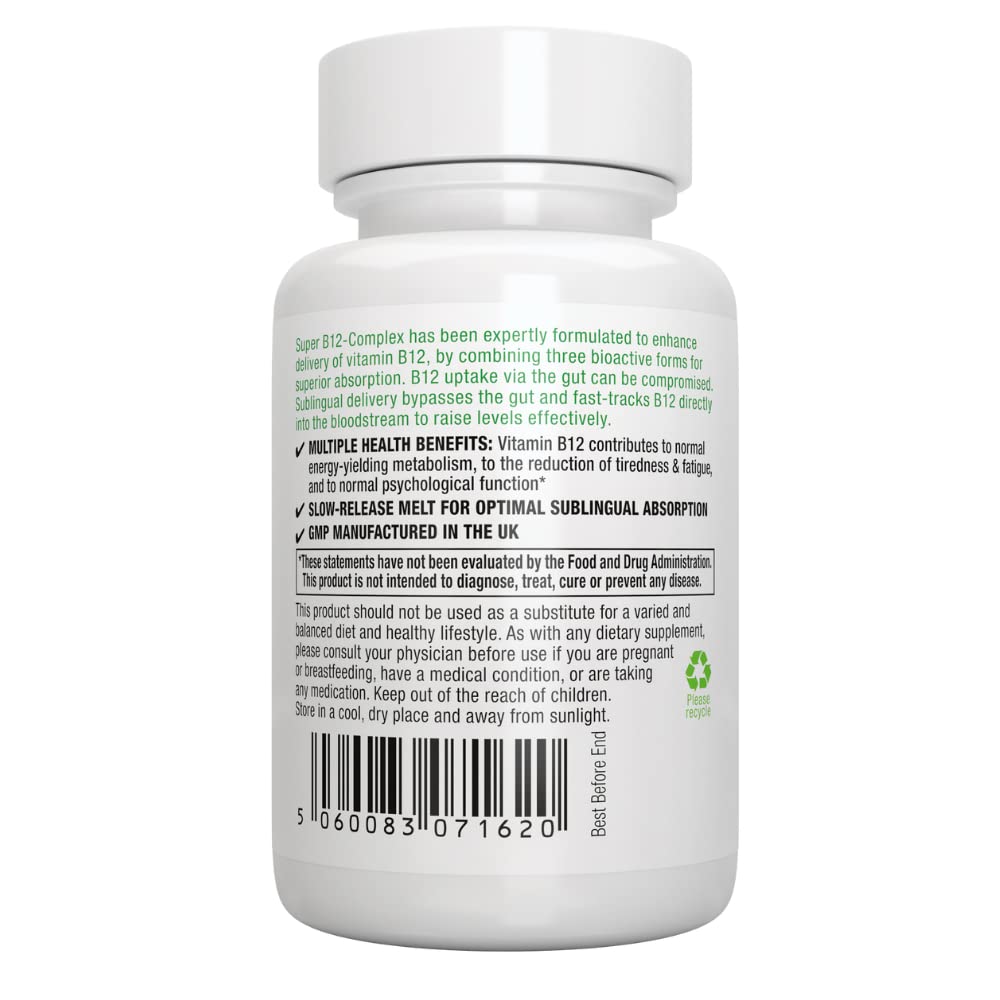 Foto 8 pulgar | Suplemento Igennus Healthcare Nutrition Super B12 Complex - Venta Internacional.