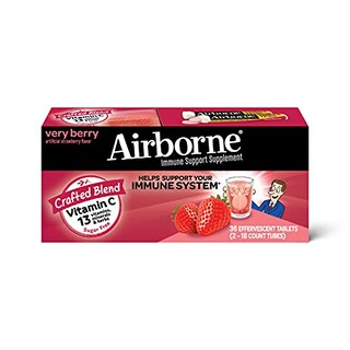 Foto 1 | Tabletas Efervescentes Airborne De 1000 Mg De Vitamina C Con Zinc - Venta Internacional.