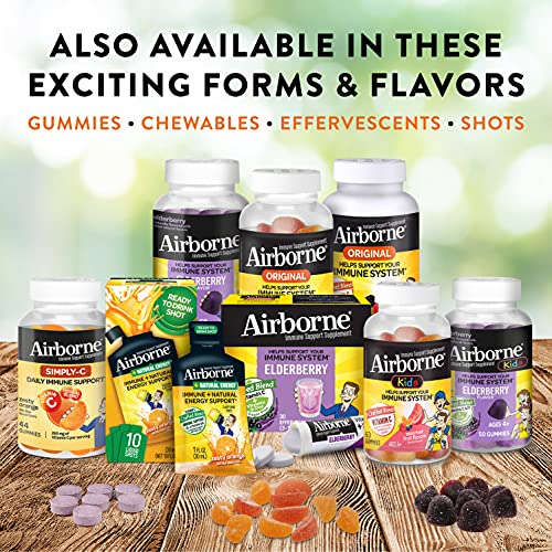 Foto 5 | Tabletas Efervescentes Airborne De 1000 Mg De Vitamina C Con Zinc - Venta Internacional.