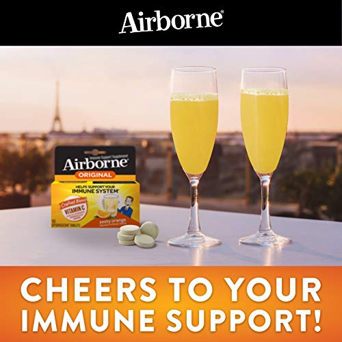 Foto 7 pulgar | Tabletas Efervescentes Airborne De 1000 Mg De Vitamina C Con Zinc - Venta Internacional.