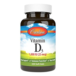 Foto 1 | Suplemento De Vitamina D Carlson D3 1000 Ui 250 Cápsulas Blandas - Venta Internacional.