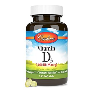 Foto 5 | Suplemento De Vitamina D Carlson D3 1000 Ui 250 Cápsulas Blandas - Venta Internacional.