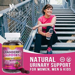 Foto 6 | Suplementa 5 Veces El Extracto De Gomitas De Arándano De Nature's Nutrition - Venta Internacional.