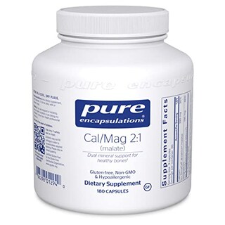 Foto 1 | Suplemento Pure Encapsulations Cal/mag (malato) 2:1 180 Cápsulas - Venta Internacional.