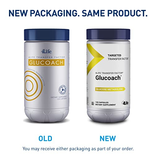 Foto 4 pulgar | Suplemento 4life Transfer Factor Glucoach 120 Cápsulas - Venta Internacional.