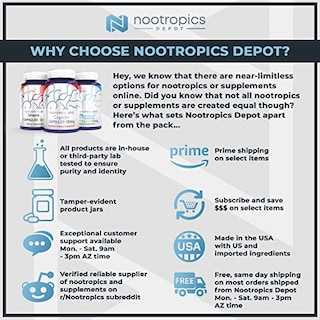 Foto 5 | Suplemento Nootropics Depot 7,8-dihidroxiflavona 25 Mg 60 Cápsulas - Venta Internacional.