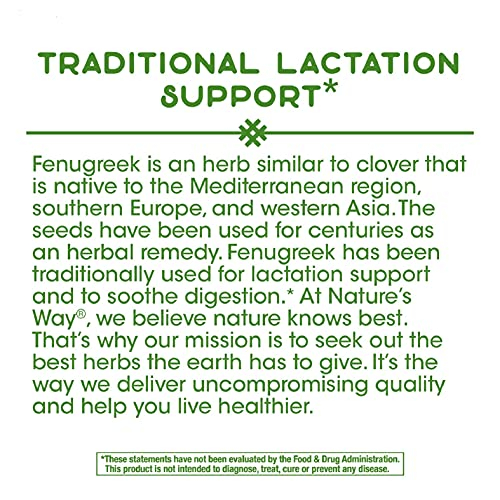 Foto 3 | Suplemento Nature's Way Con Semillas De Fenogreco, 100 Cápsulas - Venta Internacional.