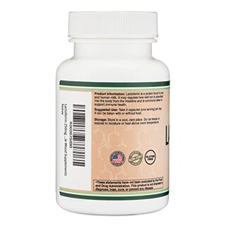 Foto 3 | Suplemento De Hierro, Lactoferrina De Madera Doble, 250 Mg, 60 Cápsulas - Venta Internacional.