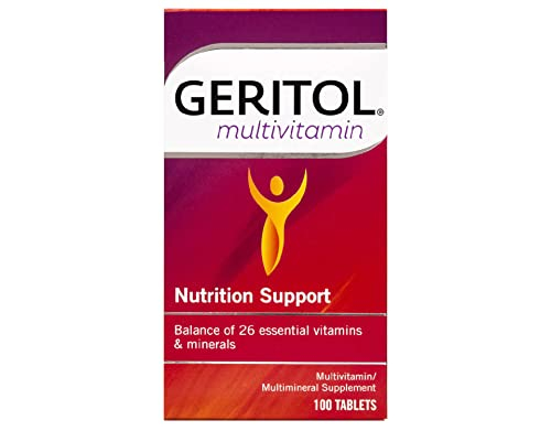 Foto 2 pulgar | Multivitamin Geritol Complete 100 Comprimidos (paquete De 4) - Venta Internacional.