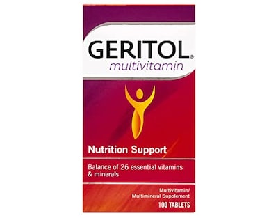 Foto 1 | Multivitamin Geritol Complete 100 Comprimidos (paquete De 4) - Venta Internacional.