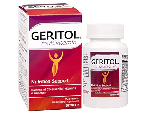 Foto 3 pulgar | Multivitamin Geritol Complete 100 Comprimidos (paquete De 4) - Venta Internacional.
