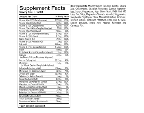 Foto 3 | Multivitamin Geritol Complete 100 Comprimidos (paquete De 4) - Venta Internacional.