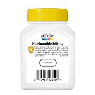 Foto 6 | Vitamina B-3, Niacinamida, 500 Mg, Tabletas De Liberación Prolongada, 110 G - Venta Internacional.
