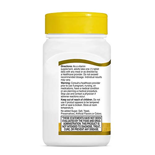 Foto 7 | Vitamina B-3, Niacinamida, 500 Mg, Tabletas De Liberación Prolongada, 110 G - Venta Internacional.
