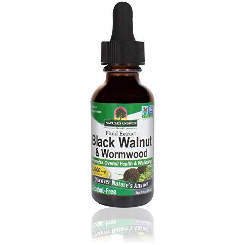 Foto 2 pulgar | Suplemento Nature's Answer De Nogal Negro Y Ajenjo 30 Ml - Venta Internacional.