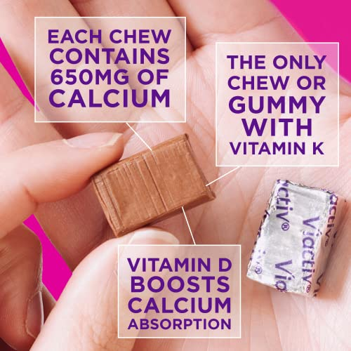 Foto 5 pulgar | Suplemento Viactiv Calcium + Vitamina D3 Soft Chews 60 Unidades - Venta Internacional.