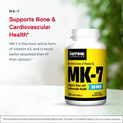 Foto 4 pulgar | Suplemento Jarrow Formulas Mk-7 90 Mcg 120 Cápsulas Blandas - Venta Internacional.