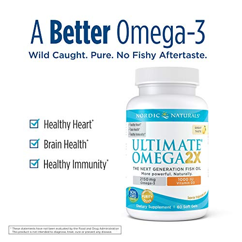 Foto 4 pulgar | Suplemento Ultimate Omega 2x De Nordic Naturals Con Vitamina D3 - Venta Internacional.