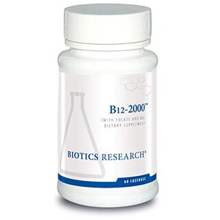 Foto 1 | Pastillas de Vitamina B12 y B6 Supplement Biotics Research 60 Pastillas - Venta Internacional