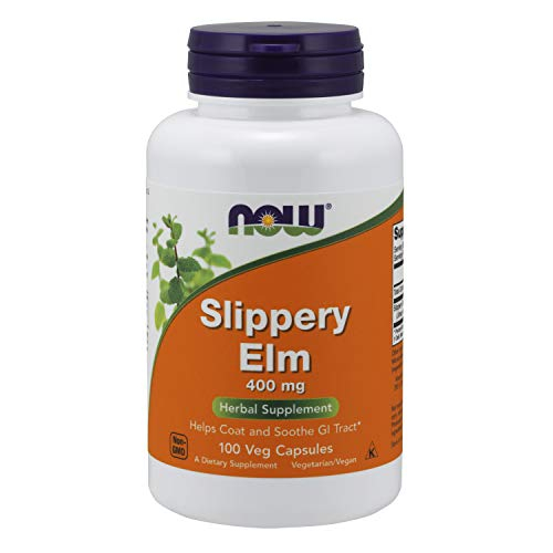 Foto 2 pulgar | Suplemento Now Slippery Elm (ulmus Rubra) 400 Mg 100 Cápsulas - Venta Internacional.