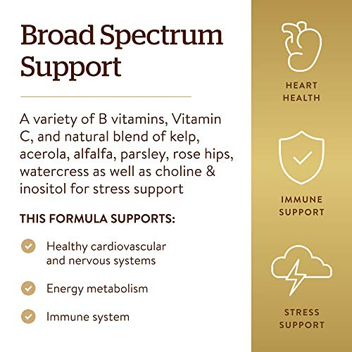 Foto 4 | Complemente Solgar B-complex Con Vitamina C Stress Formula 25 - Venta Internacional.