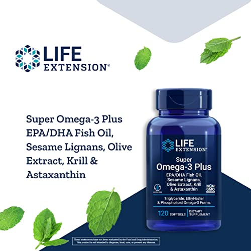 Foto 4 pulgar | Aceite De Pescado Supplement Life Extension Super Omega-3 Plus Epa/dha - Venta Internacional.