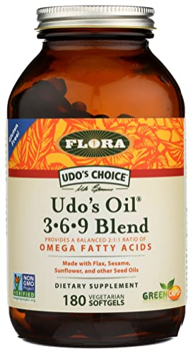 Foto 2 pulgar | Suplemento Flora Udo's Choice, Mezcla De Aceites Omega 369, 180 Cápsulas - Venta Internacional.