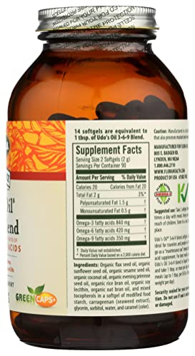 Foto 2 | Suplemento Flora Udo's Choice, Mezcla De Aceites Omega 369, 180 Cápsulas - Venta Internacional.