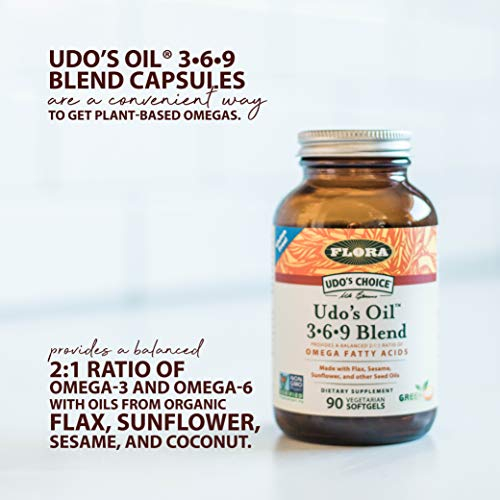 Foto 5 | Suplemento Flora Udo's Choice, Mezcla De Aceites Omega 369, 180 Cápsulas - Venta Internacional.