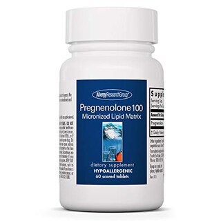 Foto 1 | Suplemento Del Grupo De Investigación De Alergias, Pregnenolona, 100 Mg, 60 Tabletas - Venta Internacional.