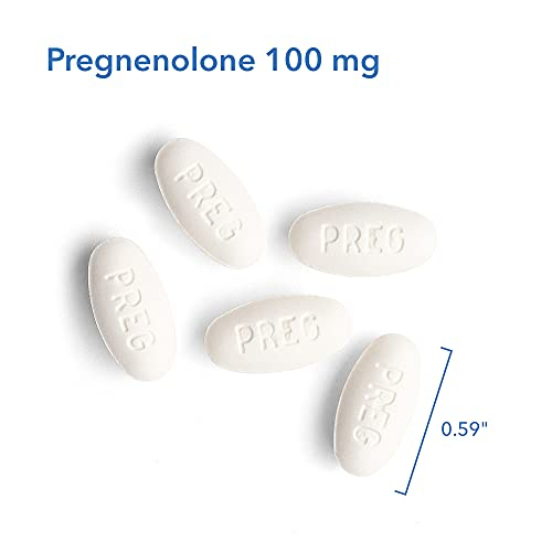 Foto 6 pulgar | Suplemento Del Grupo De Investigación De Alergias, Pregnenolona, 100 Mg, 60 Tabletas - Venta Internacional.