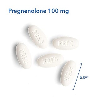 Foto 5 | Suplemento Del Grupo De Investigación De Alergias, Pregnenolona, 100 Mg, 60 Tabletas - Venta Internacional.