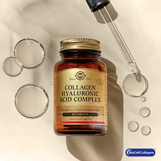 Foto 4 | Suplemento: Complejo De Colágeno Y Ácido Hialurónico Solgar, 30 Tabletas - Venta Internacional.