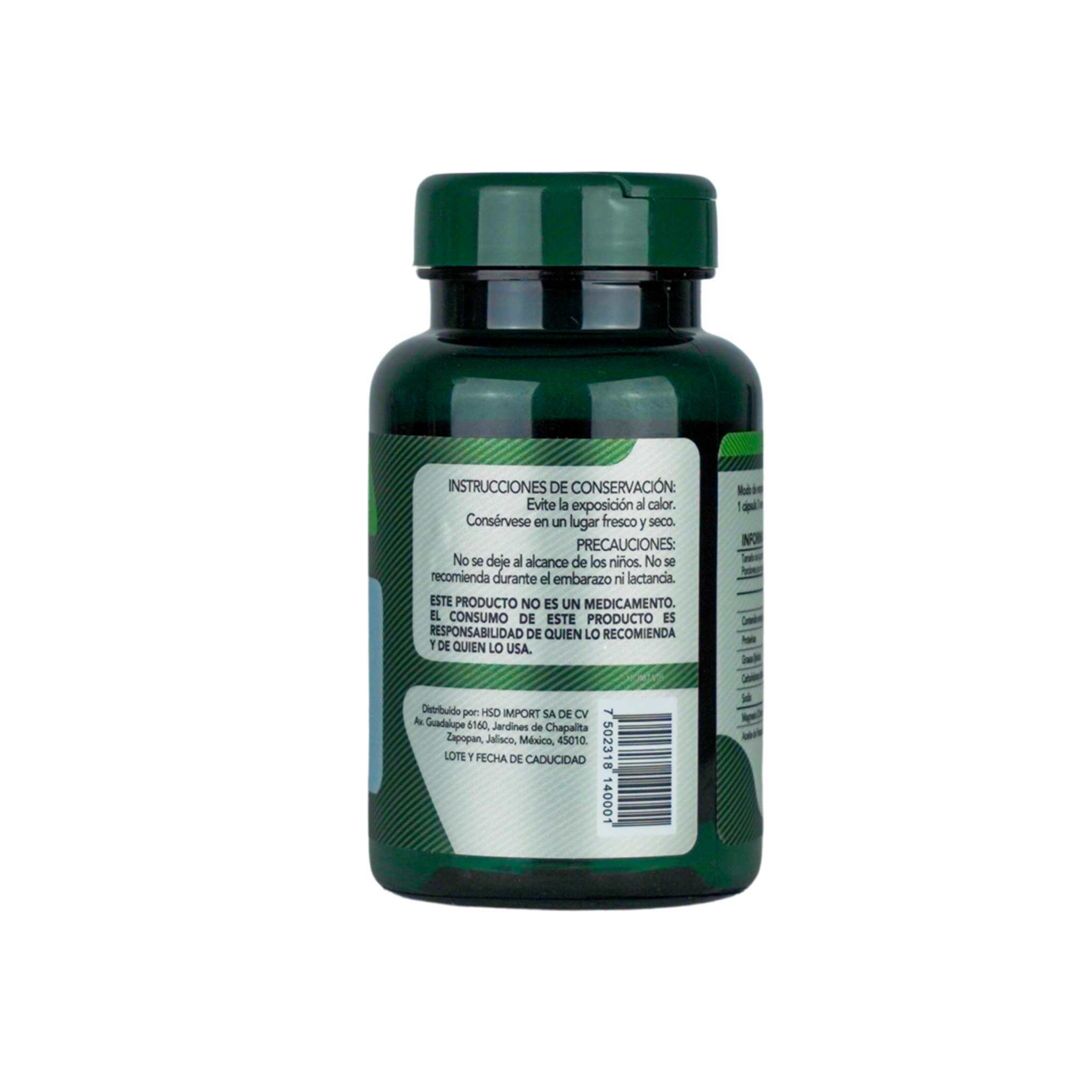Foto 4 pulgar | Citrato De Magnesio 500 Mg Con Omega 3 De Herbalia Lab