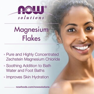 Foto 3 | Magnesium Flakes Now Solutions 1,6 Kg De Zechstein 100% Puro - Venta Internacional.