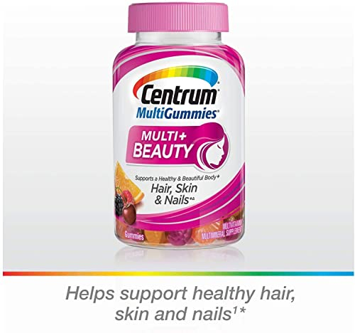 Foto 6 pulgar | Suplemento Centrum Multigummies + Beauty Gummy Women 100u - Venta Internacional.