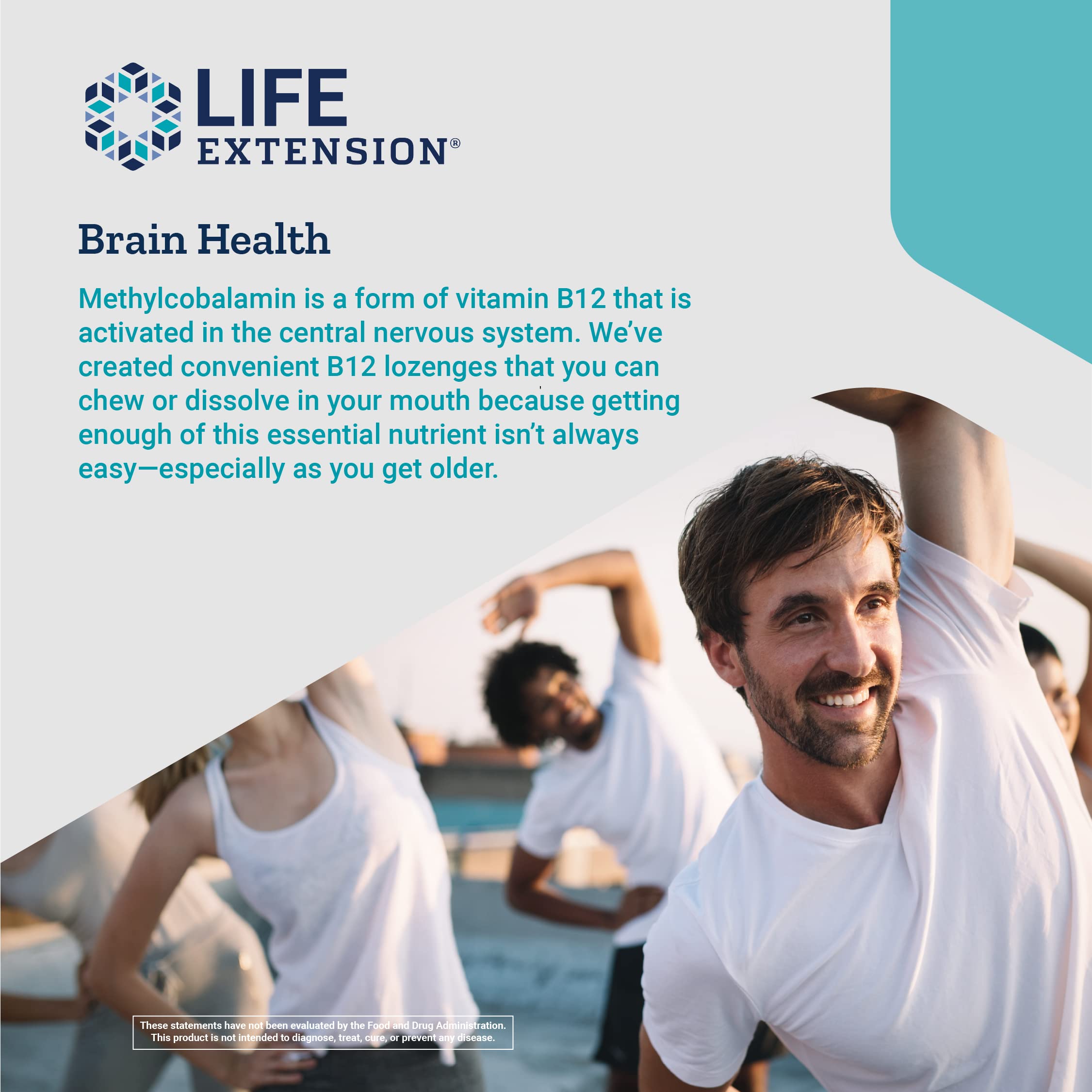 Foto 5 | Vitamina B12 Metilcobalamina 500 Mcg Life Extension - Venta Internacional.