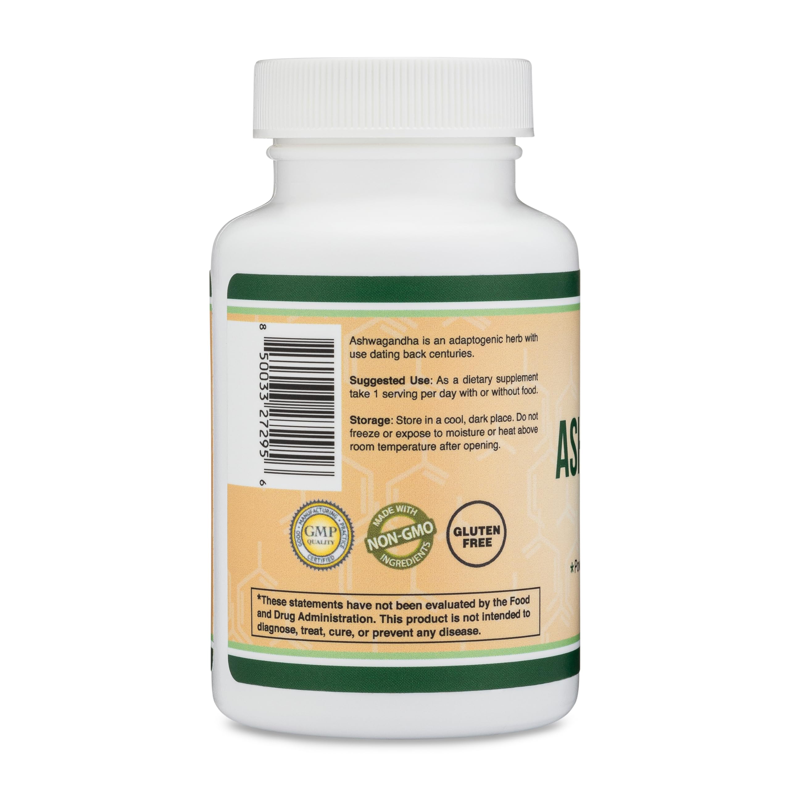 Foto 4 pulgar | Cápsulas De Ashwagandha De Double Wood Supplements, 120 Unidades - Venta Internacional.