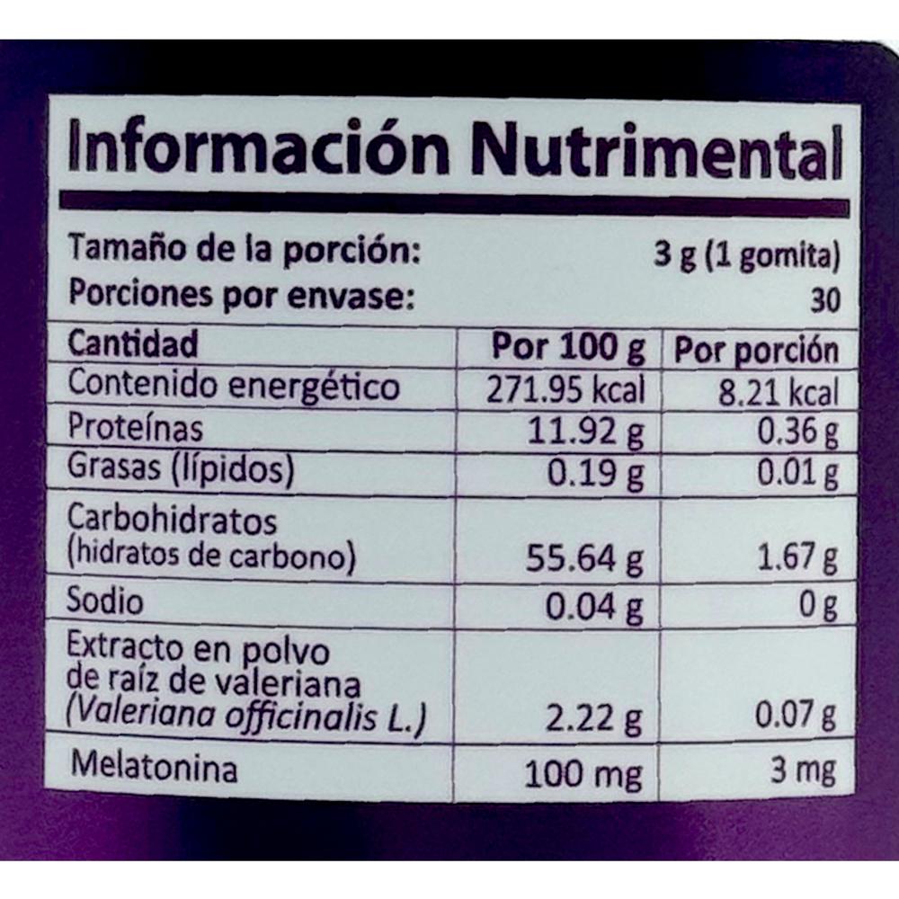Foto 3 pulgar | Gomitas de Valeriana Melatonina Natural Health Kids Sabor Fresa 30 Gomitas