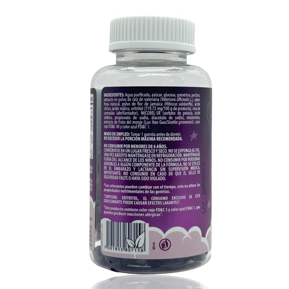 Foto 5 pulgar | Gomitas de Valeriana Melatonina Natural Health Kids Sabor Fresa 30 Gomitas