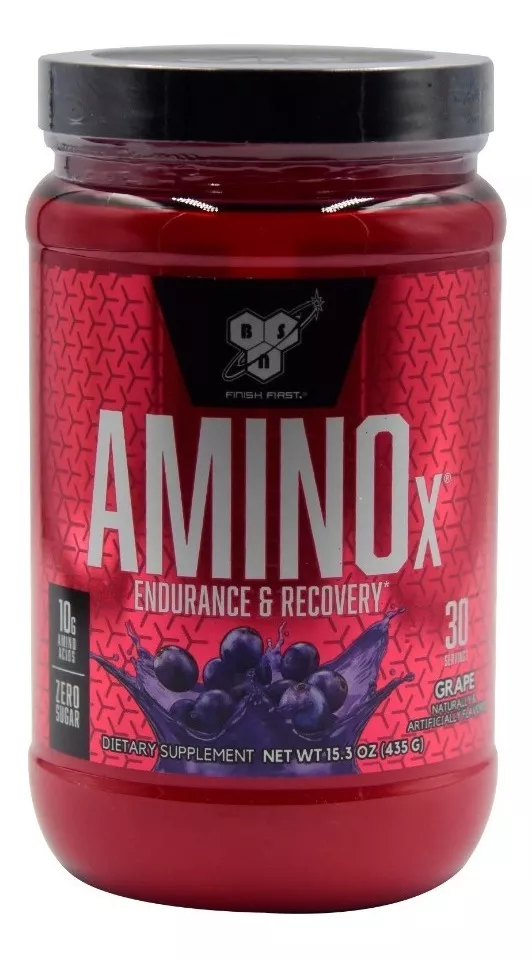 Foto 2 pulgar | Bsn Aminox Aminoácidos Grape