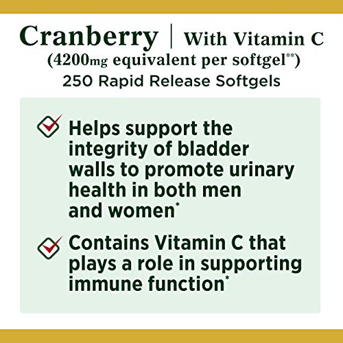 Foto 4 pulgar | Complementa Las Píldoras De Arándanos Nature's Bounty Con Vitamina C - Venta Internacional.