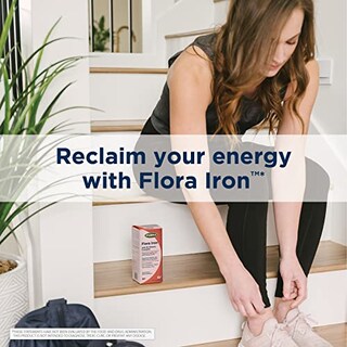 Foto 5 | Suplemento Flora Iron con Complejo de Vitamina B 450 ml Vegano - Venta Internacional