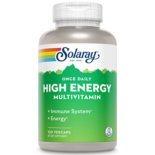 Foto 8 pulgar | Suplemento Multivitamínico de Alta Energía Solaray 120 Tabletas - Venta Internacional