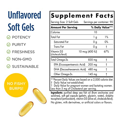 Foto 5 pulgar | Suplemento Prenatal de DHA de Nordic Naturals 500 mg 180 Cápsulas Blandas - Venta Internacional