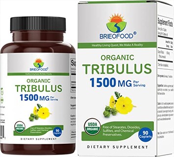 Foto 1 | Suplemento Brieofood Organic Tribulus 1500 Mg 90 Comprimidos - Venta Internacional